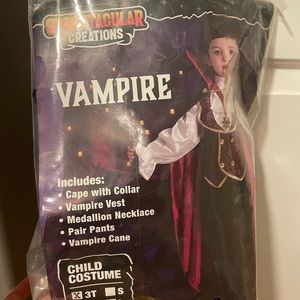 Kids vampire Halloween costume 3T